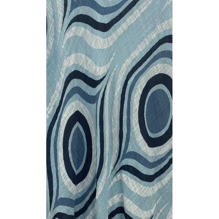 Sleeveless Circle Printed Dress
