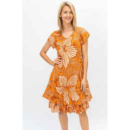 Short sleeves Printed Dress