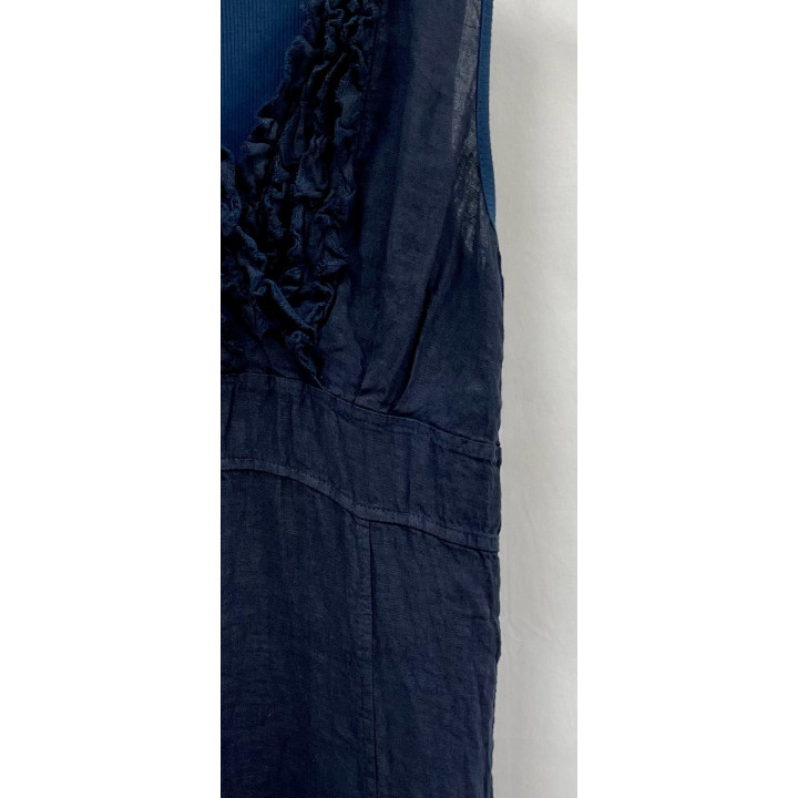 Short dress V-Line ruffles by Look Mode USA